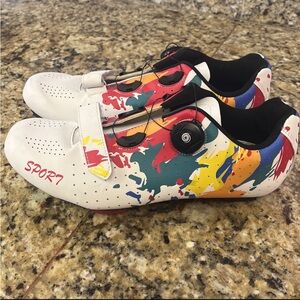 9.5 Women’s Peloton bike compatible clip in shoes